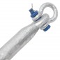 vidaXL Ancla plegable hierro maleable plateado 12 kg vidaXL Ancla plegable hierro maleable plateado 12 kg
