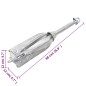 vidaXL Ancla plegable hierro maleable plateado 12 kg vidaXL Ancla plegable hierro maleable plateado 12 kg