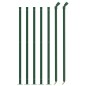 vidaXL Cerca de alambre con brida verde 1,1x10 m vidaXL Cerca de alambre con brida verde 1,1x10 m