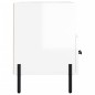 vidaXL Mueble de TV madera contrachapada blanco brillo 80x36x50 cm vidaXL Mueble de TV madera contrachapada blanco brillo 80x36x50 cm