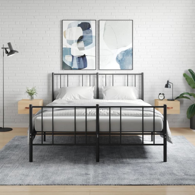 vidaXL Mesitas de noche de pared 2 uds color roble Sonoma 35x35x20 cm vidaXL Mesitas de noche de pared 2 uds color roble Sonoma 35x35x20 cm