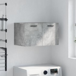 vidaXL Armario de pared madera ingeniería gris hormigón 60x36,5x35 cm