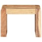 vidaXL Mesa auxiliar de madera maciza de acacia 43x40x30 cm vidaXL Mesa auxiliar de madera maciza de acacia 43x40x30 cm