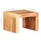 vidaXL Mesa auxiliar de madera maciza de acacia 43x40x30 cm vidaXL Mesa auxiliar de madera maciza de acacia 43x40x30 cm