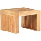 vidaXL Mesa auxiliar de madera maciza de acacia 43x40x30 cm vidaXL Mesa auxiliar de madera maciza de acacia 43x40x30 cm