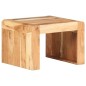 vidaXL Mesa auxiliar de madera maciza de acacia 43x40x30 cm vidaXL Mesa auxiliar de madera maciza de acacia 43x40x30 cm