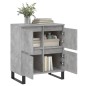 vidaXL Aparador de madera contrachapada gris hormigón 60x35x70 cm vidaXL Aparador de madera contrachapada gris hormigón 60x35x70 cm