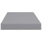 vidaXL Estantes flotantes de pared 4 uds MDF gris 50x23x3,8 cm vidaXL Estantes flotantes de pared 4 uds MDF gris 50x23x3,8 cm