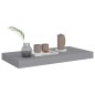 vidaXL Estantes flotantes de pared 4 uds MDF gris 50x23x3,8 cm vidaXL Estantes flotantes de pared 4 uds MDF gris 50x23x3,8 cm