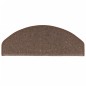 vidaXL Alfombrillas de escalera 15 unidades marrón café 65x24x4 cm vidaXL Alfombrillas de escalera 15 unidades marrón café 65x24x4 cm