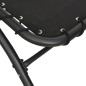 vidaXL Tumbona con toldo acero y tela color negro 167x80x195 cm vidaXL Tumbona con toldo acero y tela color negro 167x80x195 cm