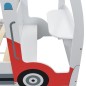 vidaXL Cama infantil forma de coche de policía y escritorio 90x200 cm vidaXL Cama infantil forma de coche de policía y escritorio 90x200 cm