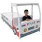 vidaXL Cama infantil forma de coche de policía y escritorio 90x200 cm vidaXL Cama infantil forma de coche de policía y escritorio 90x200 cm
