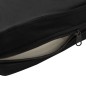 vidaXL Sofá para perros felpa negro 72x45x30 cm vidaXL Sofá para perros felpa negro 72x45x30 cm