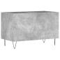 vidaXL Mueble discos madera contrachapada gris hormigón 74,5x38x48 cm vidaXL Mueble discos madera contrachapada gris hormigón 74,5x38x48 cm