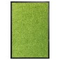 vidaXL Felpudo lavable verde 40x60 cm vidaXL Felpudo lavable verde 40x60 cm