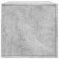 vidaXL Armario de pared madera ingeniería gris hormigón 80x36,5x35 cm vidaXL Armario de pared madera ingeniería gris hormigón 80x36,5x35 cm