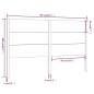 vidaXL Cabecero madera maciza de pino blanco 206x4x100 cm vidaXL Cabecero madera maciza de pino blanco 206x4x100 cm