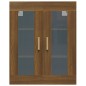 vidaXL Armario colgante de pared roble Sonoma 69,5x34x90 cm vidaXL Armario colgante de pared roble Sonoma 69,5x34x90 cm
