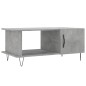 vidaXL Mesa de centro madera contrachapada gris hormigón 90x50x40 cm vidaXL Mesa de centro madera contrachapada gris hormigón 90x50x40 cm