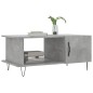 vidaXL Mesa de centro madera contrachapada gris hormigón 90x50x40 cm vidaXL Mesa de centro madera contrachapada gris hormigón 90x50x40 cm
