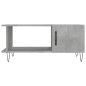vidaXL Mesa de centro madera contrachapada gris hormigón 90x50x40 cm vidaXL Mesa de centro madera contrachapada gris hormigón 90x50x40 cm