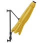 vidaXL Sombrilla de pared con LED amarillo 290 cm vidaXL Sombrilla de pared con LED amarillo 290 cm