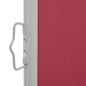 vidaXL Toldo lateral retráctil de jardín o terraza rojo 100x300 cm vidaXL Toldo lateral retráctil de jardín o terraza rojo 100x300 cm