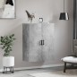 vidaXL Armario de pared gris hormigón 69,5x34x90 cm vidaXL Armario de pared gris hormigón 69,5x34x90 cm