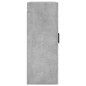 vidaXL Armario de pared gris hormigón 69,5x34x90 cm vidaXL Armario de pared gris hormigón 69,5x34x90 cm