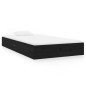 vidaXL Estructura de cama madera maciza negro 90x200 cm vidaXL Estructura de cama madera maciza negro 90x200 cm