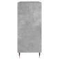 vidaXL Mueble discos madera contrachapada gris hormigón 84,5x38x89 cm vidaXL Mueble discos madera contrachapada gris hormigón 84,5x38x89 cm