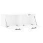 vidaXL Armario de pared madera ingeniería blanco brillo 100x36,5x35 cm vidaXL Armario de pared madera ingeniería blanco brillo 100x36,5x35 cm