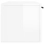 vidaXL Armario de pared madera ingeniería blanco brillo 100x36,5x35 cm vidaXL Armario de pared madera ingeniería blanco brillo 100x36,5x35 cm