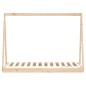 vidaXL Estructura de cama para niños madera maciza de pino 80x160 cm vidaXL Estructura de cama para niños madera maciza de pino 80x160 cm