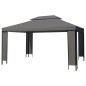 vidaXL Cenador de antracita 300x400 cm vidaXL Cenador de antracita 300x400 cm