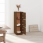 vidaXL Aparador alto madera maciza de pino marrón miel 34x40x108,5 cm vidaXL Aparador alto madera maciza de pino marrón miel 34x40x108,5 cm