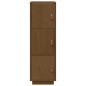 vidaXL Aparador alto madera maciza de pino marrón miel 34x40x108,5 cm vidaXL Aparador alto madera maciza de pino marrón miel 34x40x108,5 cm