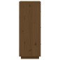 vidaXL Aparador alto madera maciza de pino marrón miel 34x40x108,5 cm vidaXL Aparador alto madera maciza de pino marrón miel 34x40x108,5 cm