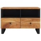 vidaXL Mueble de TV madera maciza de acacia 70x33x46 cm
