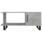 vidaXL Mesa de centro madera contrachapada gris hormigón 90x50x40 cm vidaXL Mesa de centro madera contrachapada gris hormigón 90x50x40 cm