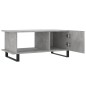 vidaXL Mesa de centro madera contrachapada gris hormigón 90x50x40 cm vidaXL Mesa de centro madera contrachapada gris hormigón 90x50x40 cm