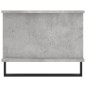 vidaXL Mesa de centro madera contrachapada gris hormigón 90x50x40 cm vidaXL Mesa de centro madera contrachapada gris hormigón 90x50x40 cm