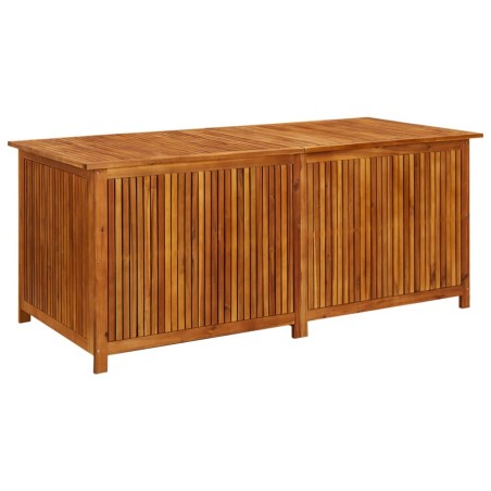 vidaXL Caja de almacenaje de jardín madera maciza acacia 175x80x75 cm