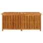 vidaXL Caja de almacenaje de jardín madera maciza acacia 175x80x75 cm vidaXL Caja de almacenaje de jardín madera maciza acacia 175x80x75 cm