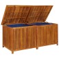 vidaXL Caja de almacenaje de jardín madera maciza acacia 175x80x75 cm vidaXL Caja de almacenaje de jardín madera maciza acacia 175x80x75 cm
