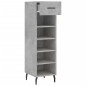 vidaXL Zapatero madera de ingeniería gris hormigón 30x35x105 cm vidaXL Zapatero madera de ingeniería gris hormigón 30x35x105 cm