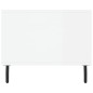 vidaXL Mesa de centro madera contrachapada blanco brillo 102x50x40 cm vidaXL Mesa de centro madera contrachapada blanco brillo 102x50x40 cm