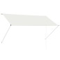 vidaXL Toldo retráctil 250x150 cm crema vidaXL Toldo retráctil 250x150 cm crema