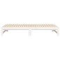 vidaXL Sofá cama extraíble madera maciza de pino blanco 2x(90x190) cm vidaXL Sofá cama extraíble madera maciza de pino blanco 2x(90x190) cm